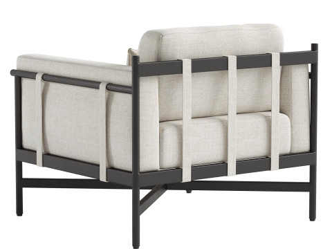 Hearst Outdoor Chair 3D Model