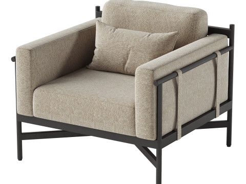 Hearst Outdoor Chair 3D Model