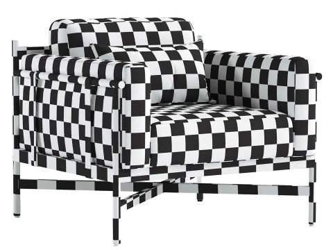 Hearst Outdoor Chair 3D Model