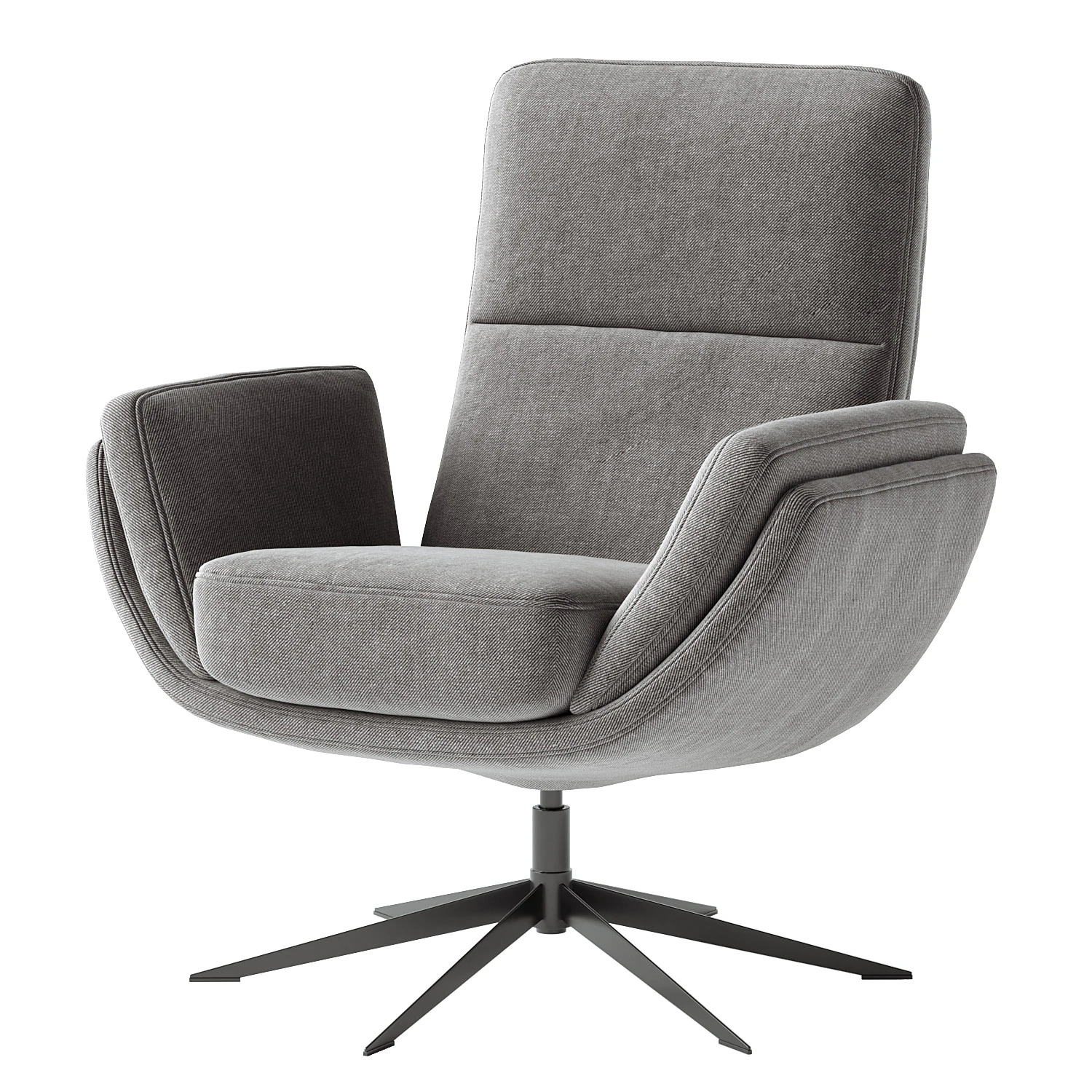 Sherway swivel armchair 3D Model .c4d .max .obj .3ds .fbx .stl .blend 