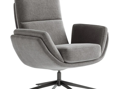 Sherway swivel armchair 3D Model