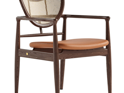 듀티 등나무 의자 3D 모델