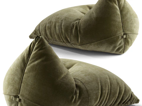 Noah Suede Lounger 3D Model