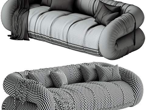 ANFIBIO Sofa By Giovannetti 3D Model