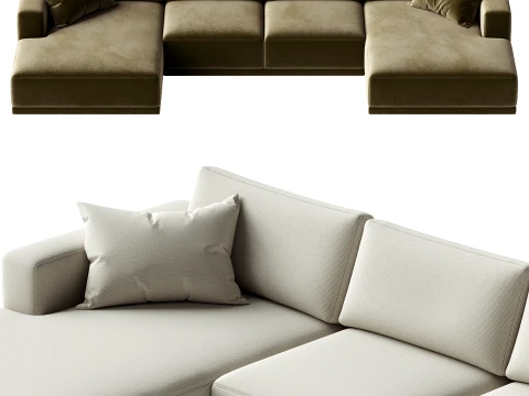 BALIUS Sofa 3D Model