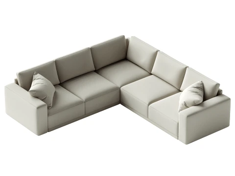 BALIUS Corner Sofa 3D Model