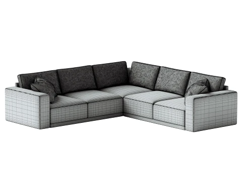 BALIUS Corner Sofa 3D Model