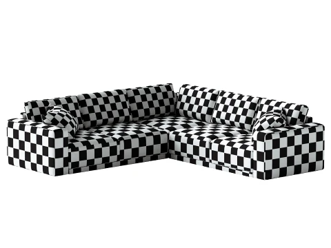BALIUS Corner Sofa 3D Model