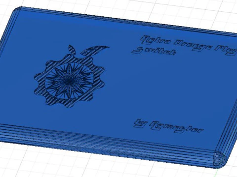 RetroOrangePlay Case For Orange Pi Zero 2W or similar SBC 3D Print Model