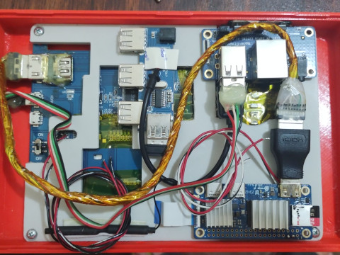 RetroOrangePlay Case For Orange Pi Zero 2W or similar SBC 3D Print Model