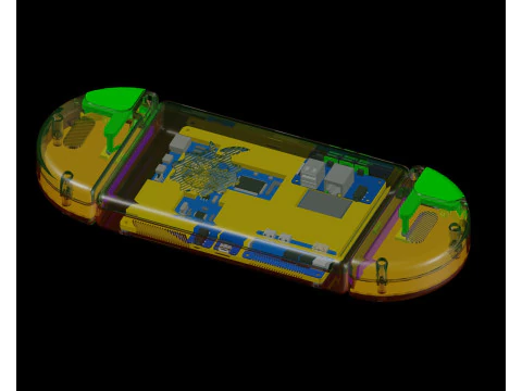 RetroOrangePlay Case For Orange Pi Zero 2W or similar SBC 3D Print Model