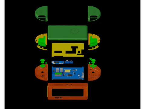 RetroOrangePlay Case For Orange Pi Zero 2W or similar SBC 3D Print Model