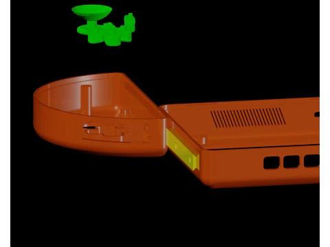 RetroOrangePlay Case For Orange Pi Zero 2W or similar SBC 3D Print Model