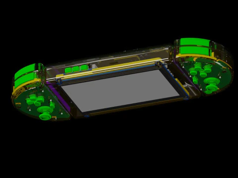 RetroOrangePlay Case For Orange Pi Zero 2W or similar SBC 3D Print Model