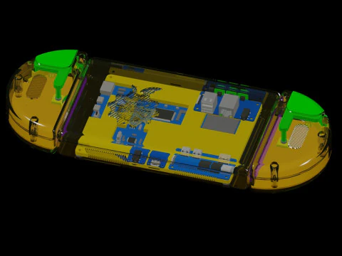 RetroOrangePlay Case For Orange Pi Zero 2W or similar SBC 3D Print Model