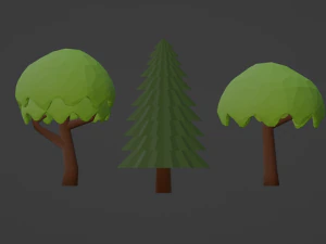 Drzewa Model 3D