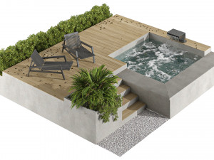 Backyard Model 3D
