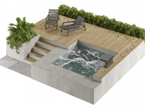 Backyard Model 3D