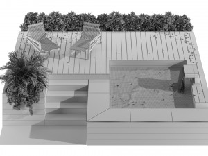 Backyard Model 3D