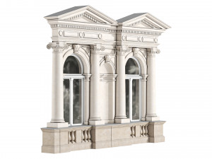 Classic Facade 3D 모델