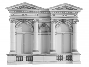 Classic Facade 3D 모델