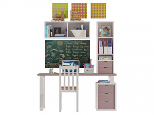 Children Desk 3D Model