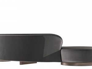 Serpentine Sofa3ds Model 3D