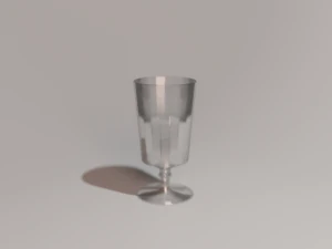 Segelas vodka Model 3D