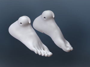 Male set 3D 3D Baskı Modeli