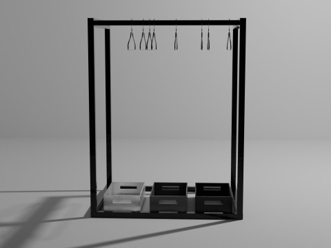 Metal hanger Modello 3D