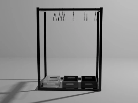 Metal hanger 3D Model