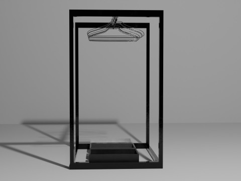 Metal hanger Modello 3D