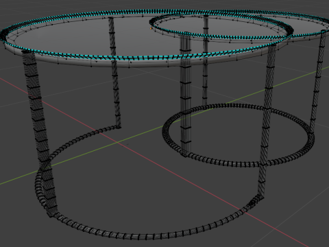 Coffee table 3D-Modell