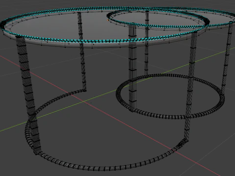 Coffee table 3D Model