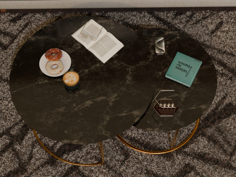 Coffee table 3D-Modell