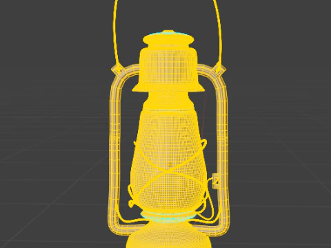 Lantern old 3D Model