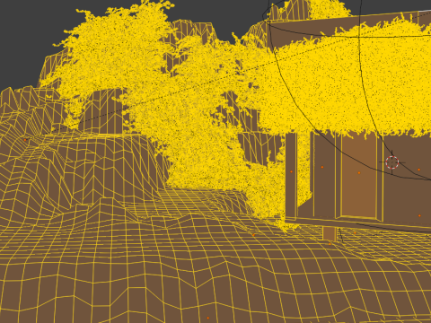 A house on the water 3D-Modell