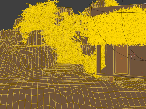 A house on the water 3D Model