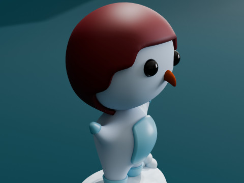 Cartoon Penguin Modello 3D