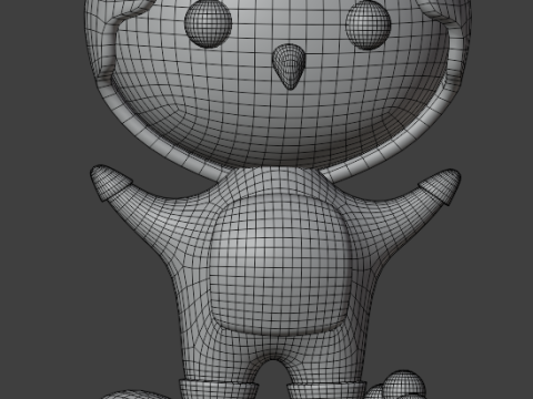 Cartoon Penguin Modello 3D
