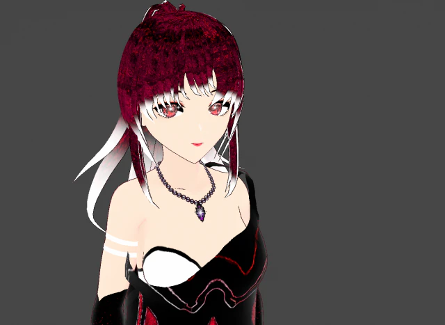 血女虚构人物 3D 模型 .c4d .max .obj .3ds .fbx .stl .blend 