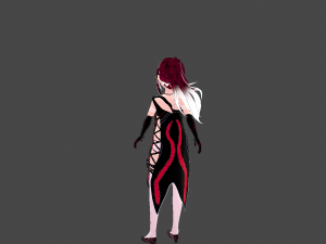 Blood girl Fictional person 3D मॉडल