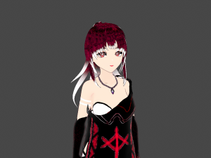 Blood girl Fictional person 3D मॉडल