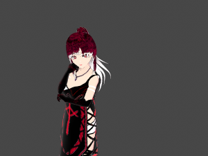 Blood girl Fictional person 3D मॉडल