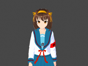Model Haruhi S 3D-Modell