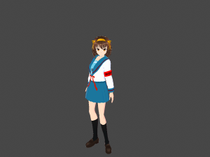 Model Haruhi S 3D-Modell