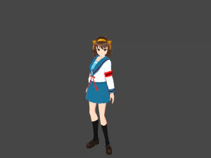 Model Haruhi S 3D Model