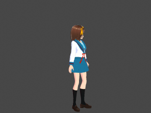 Model Haruhi S 3D-Modell