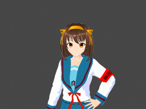 Model Haruhi S 3D-Modell