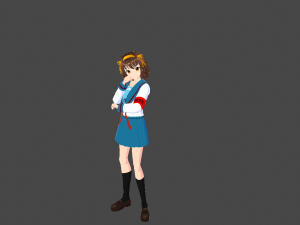 Model Haruhi S 3D-Modell